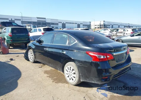 2019 Nissan Sentra S z USA, uszkodzony, nr VIN 3N1AB7AP6KY255069